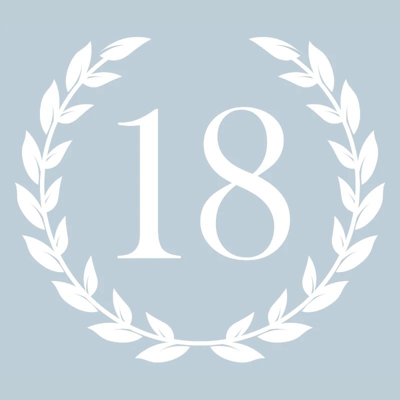 18 Geburtstag Geschenk Lorbeer
