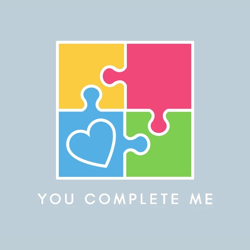 You Complete Me True Love Valentine's Day