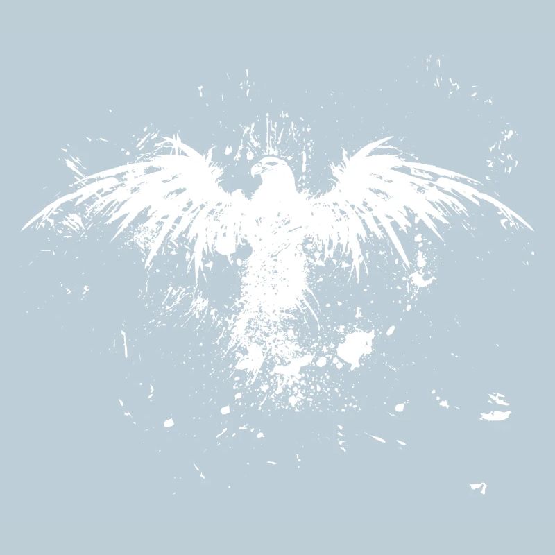 Grunge Eagle Rise