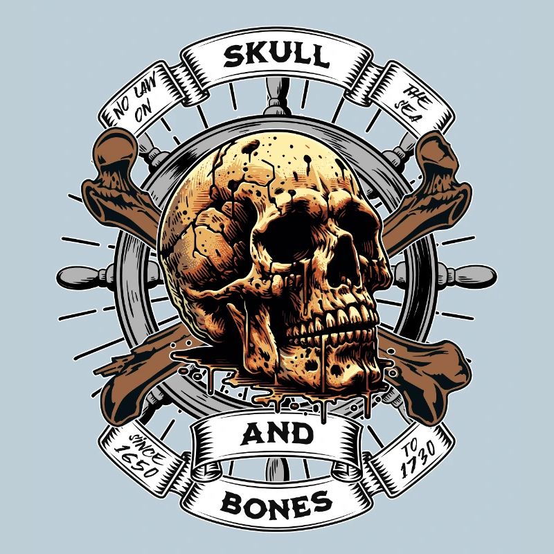 Crâne et os Pirate