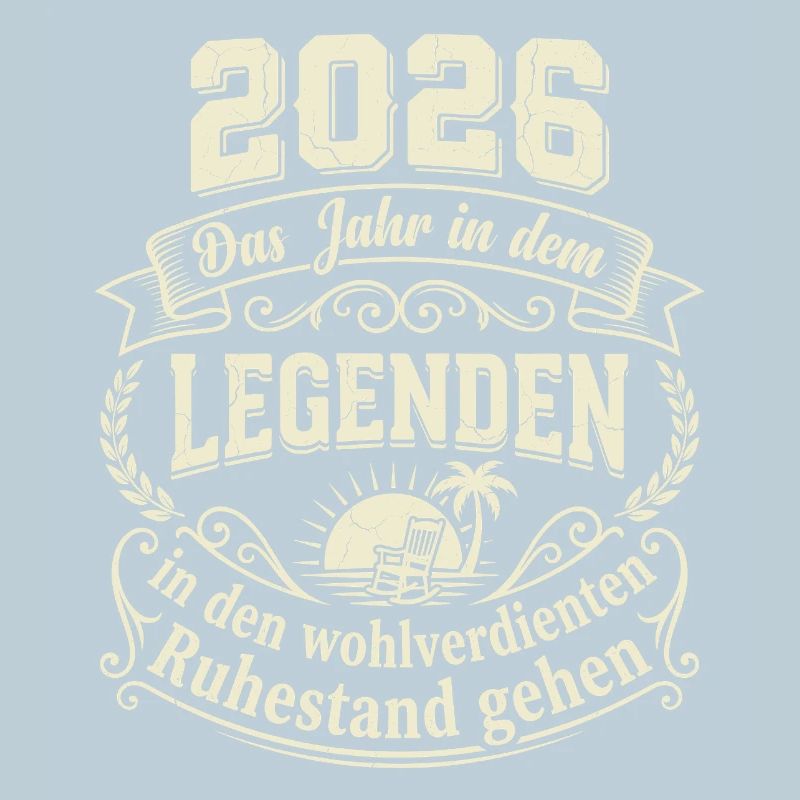 2026 Retirement Retiree Pensioner Legend Gift