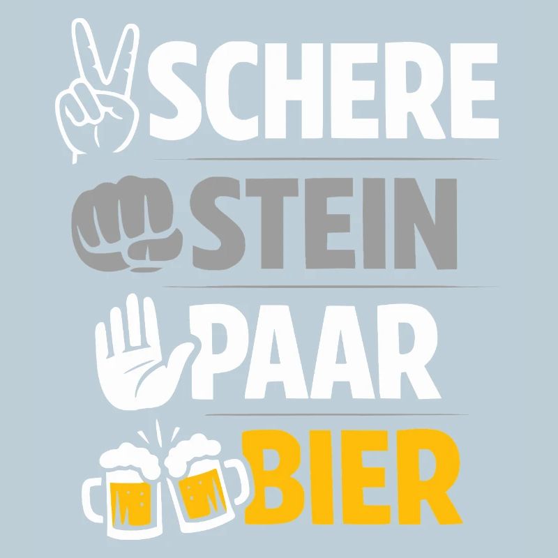 Schere, Stein paar Bier: Freundschaft & Bier