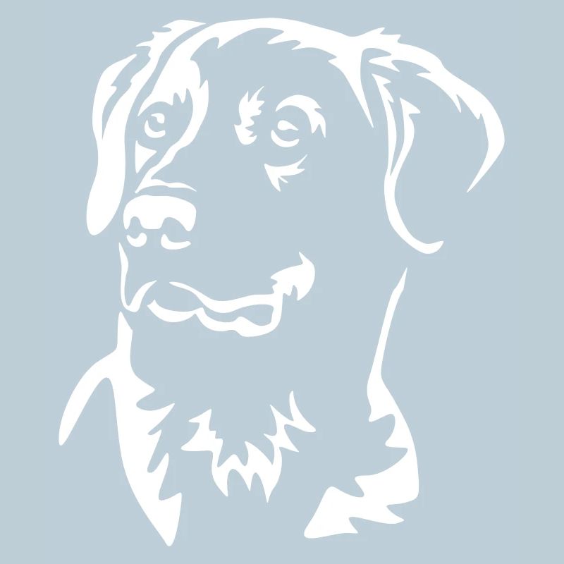 Labrador Kopf "Black Edition"