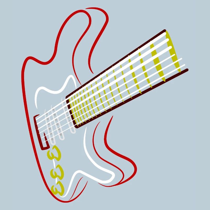 Guitare électrique Neon Design