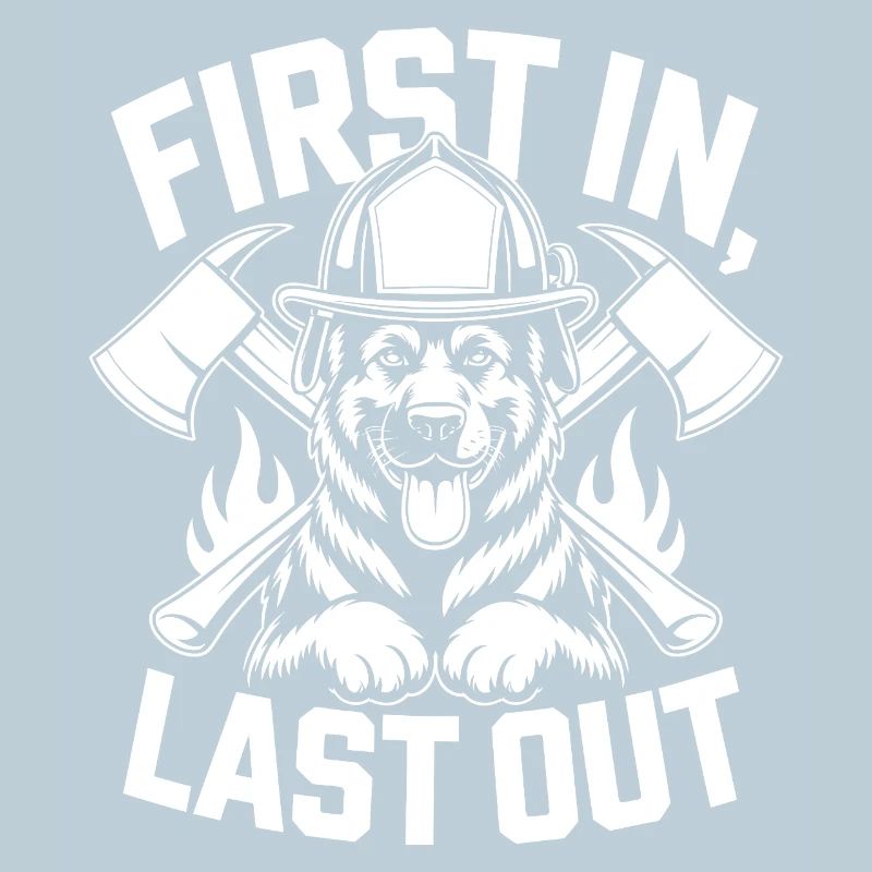 Firefighter Dog