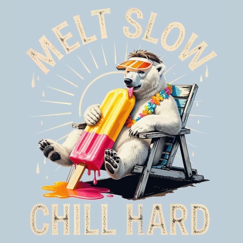 Schmelz langsam Chill Harter Bär