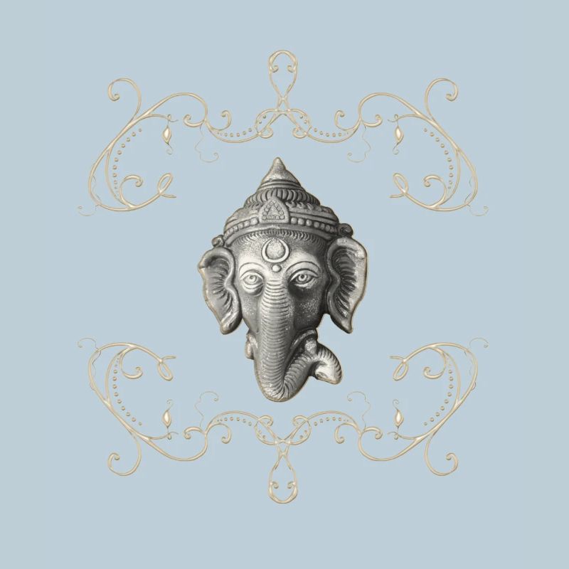 Hindu elephant god ganesh