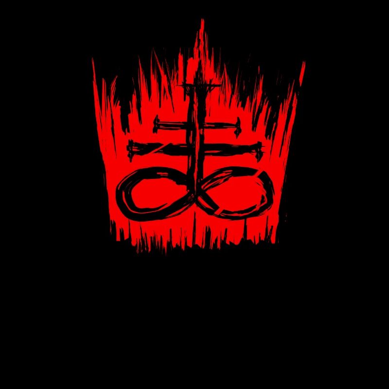 Satan Cross Blood