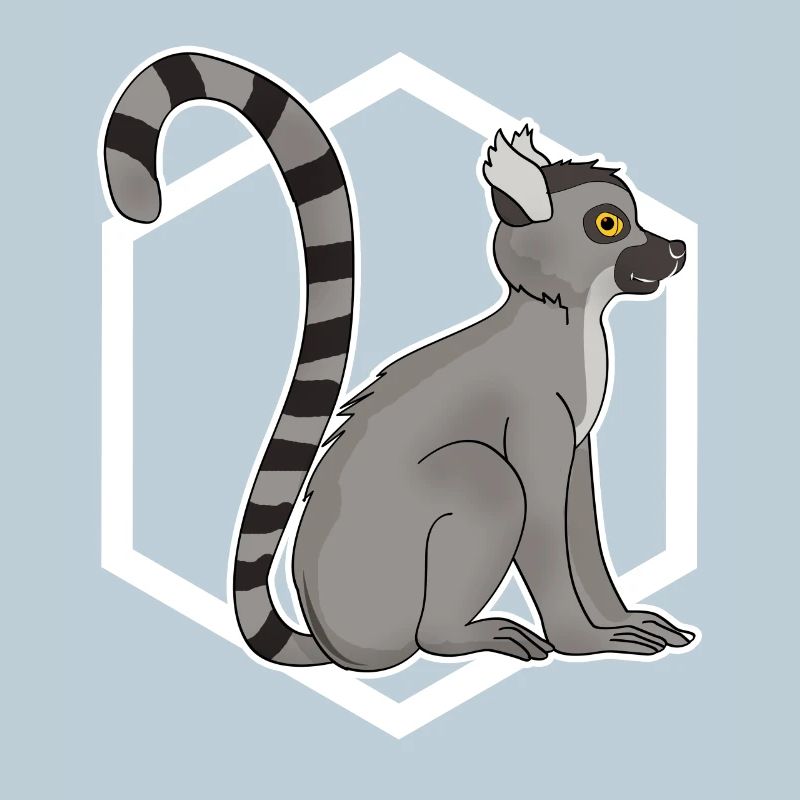 Lemur monkey