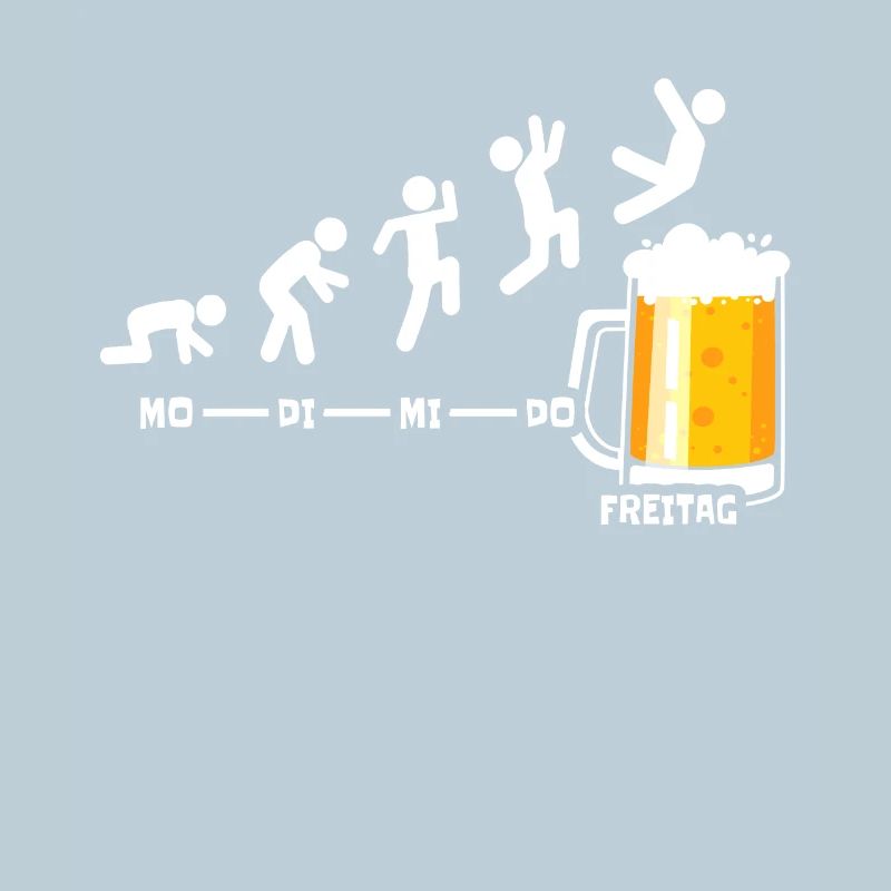 Bier Woche Freitag Wochenende Cooles Bier Geschenk