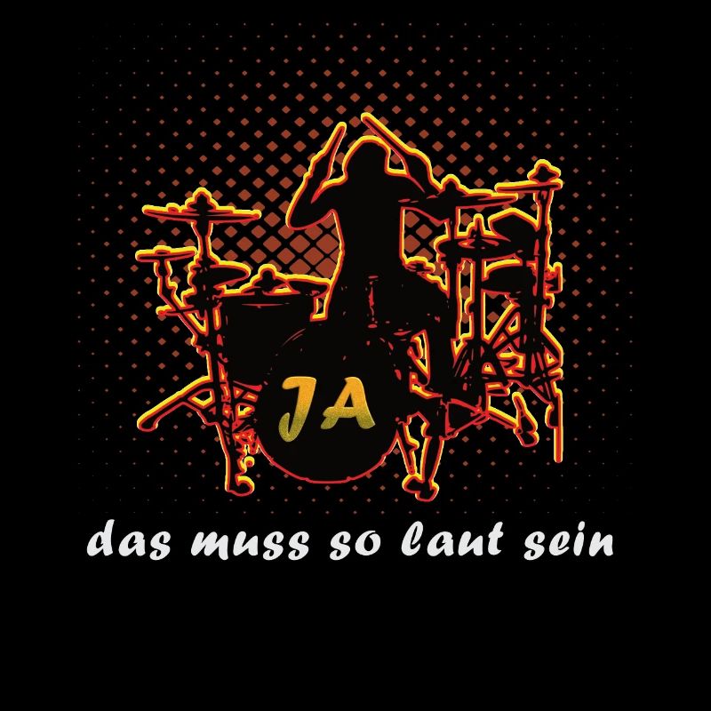 Drumming Schlagzeuger - Ja - das muss so laut sein