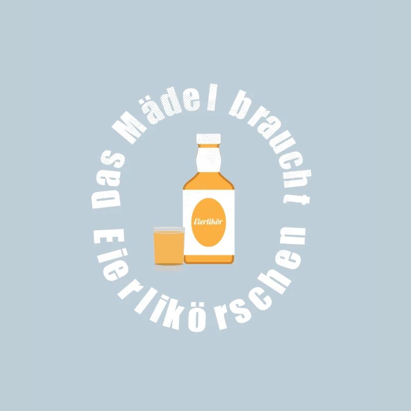 Das Mädel braucht Eierlikörschen