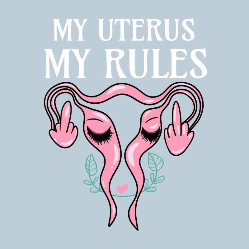 Mittelfinger Gebärmutter - My Uterus My Rules