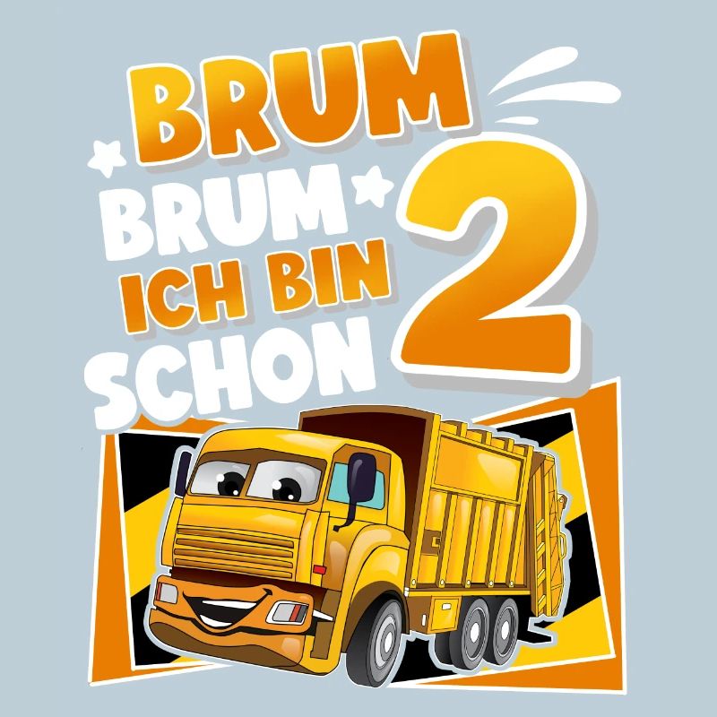 2 Jahre Kinder Müllauto