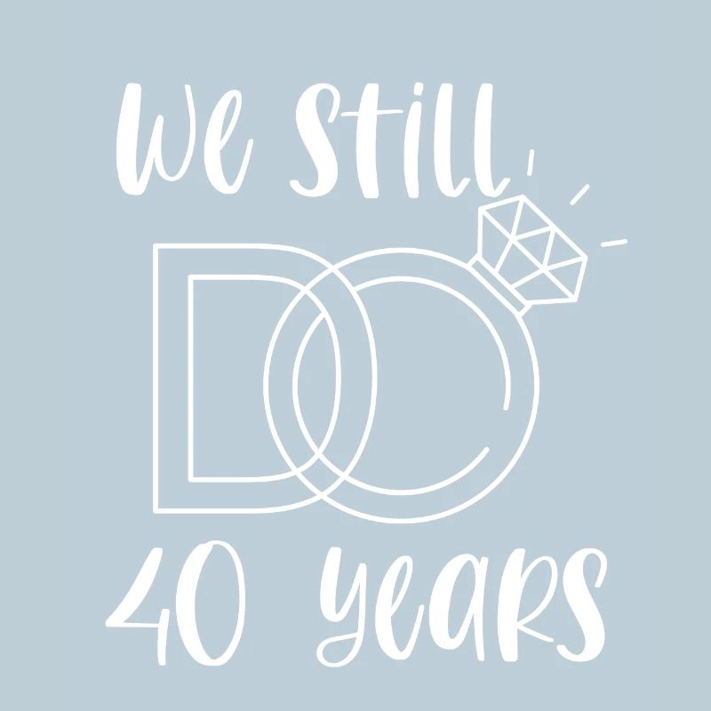 40e anniversaire de mariage Couples Ruby Anniversaire de mariage