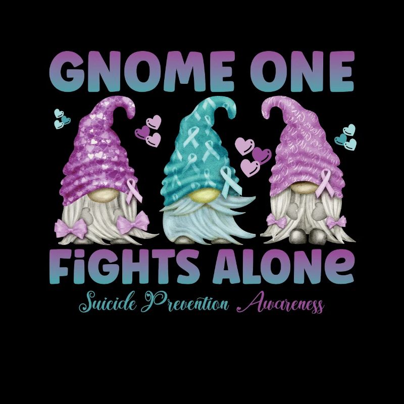 Gnome One Fights Suicide Prevention