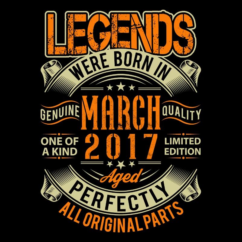 2017 March Birthday Legend