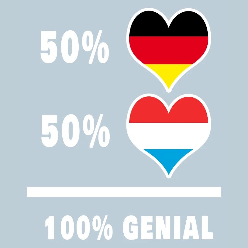 Germany and Luxembourg 100% Genius / gift
