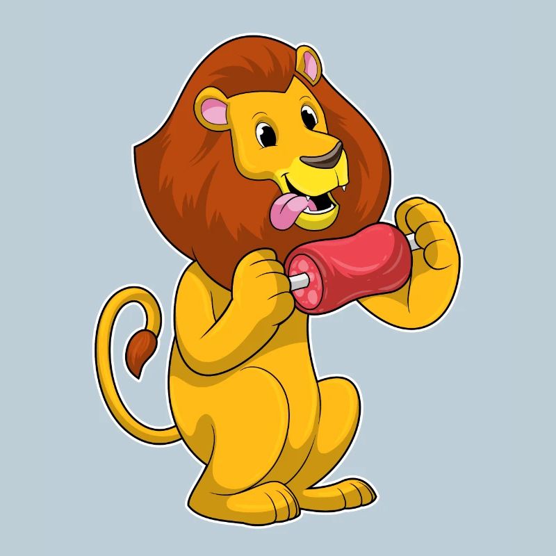 Lion à la viande
