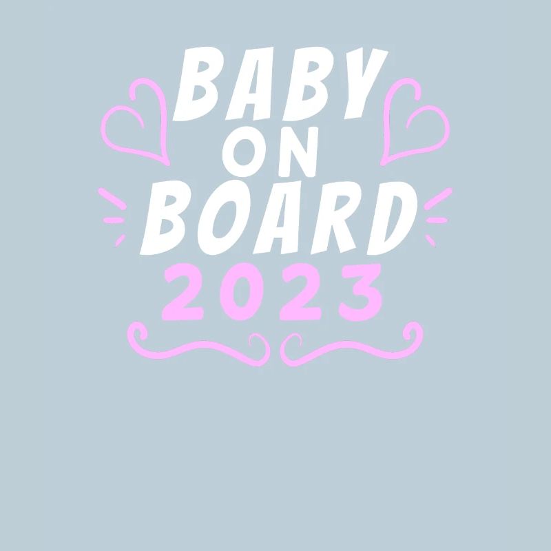 Baby on board Mädchen 2023