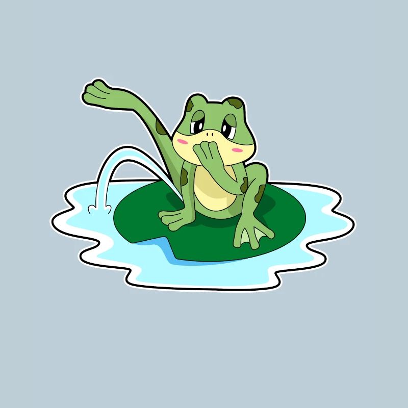 Toilette grenouille