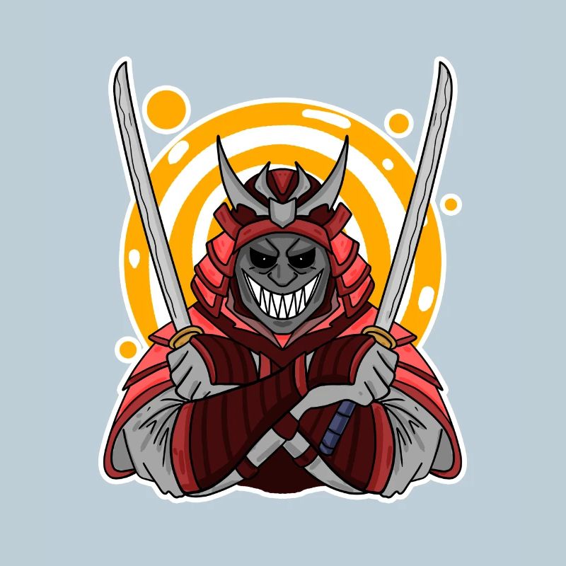 Samurai motif
