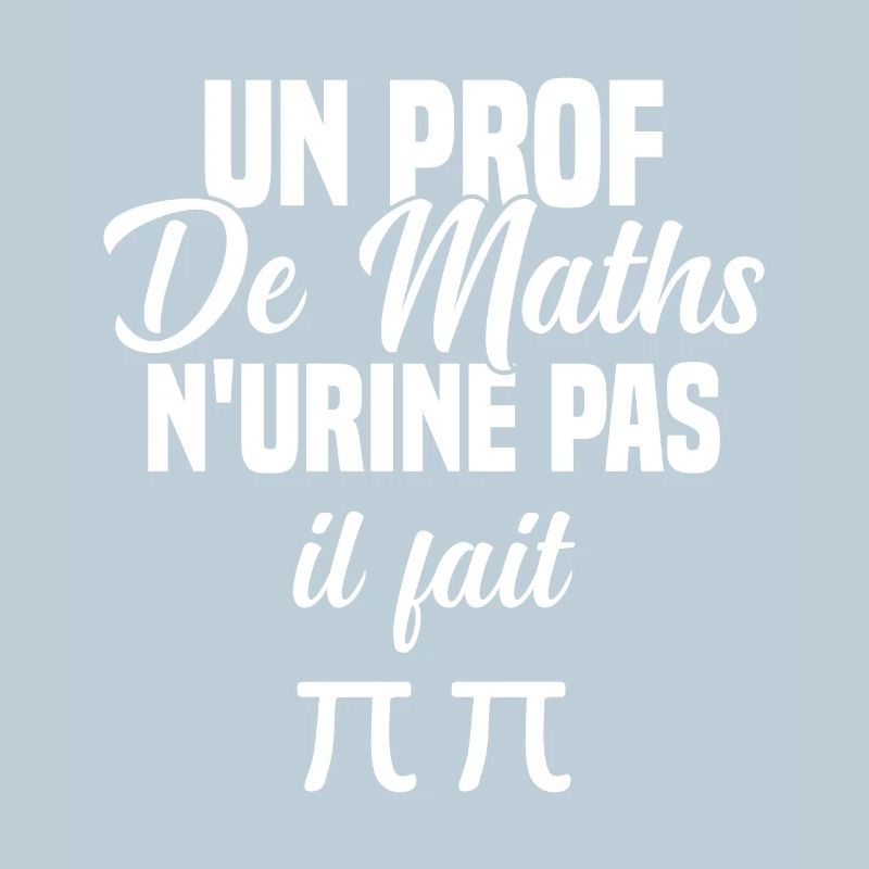 Idée cadeau humour jeu de mots prof de maths