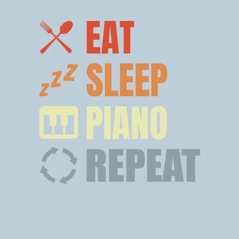 Manger Sleeping Piano Répéter