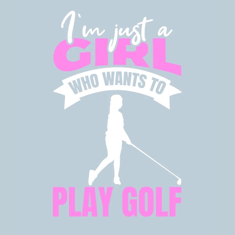 Golfer Mädchen