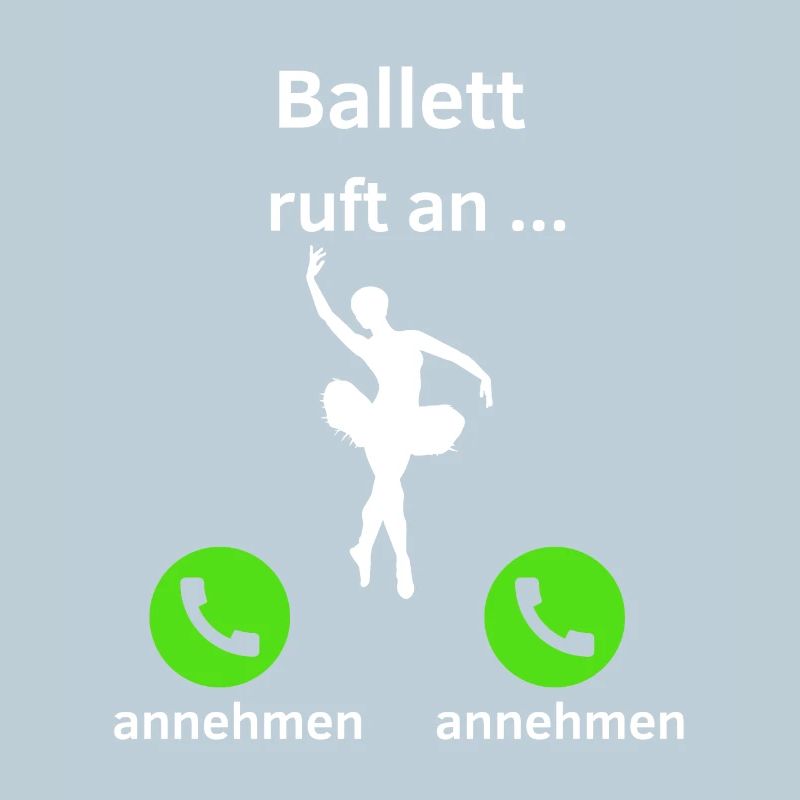 Ballett ruft an - annehmen oder annehmen?
