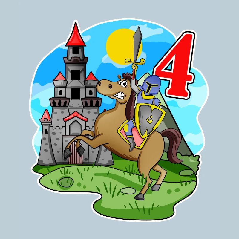 Chevalier de quatre ans - 4 ans