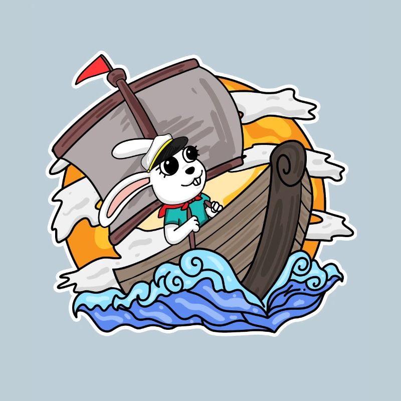 Rabbit Captain Boat