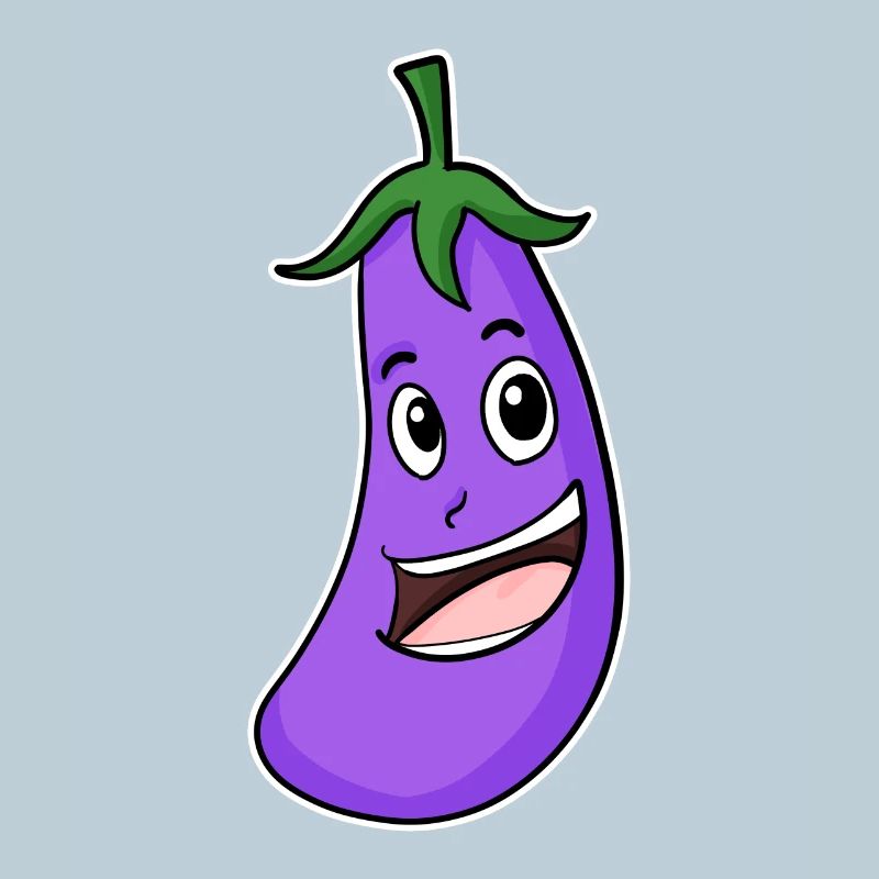 Eggplant motif