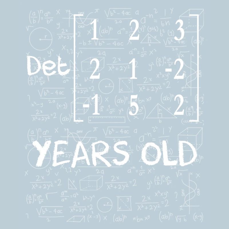 41st birthday 41 years matrix determinant