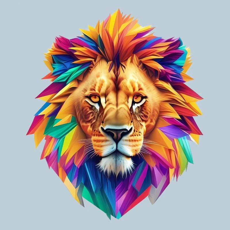 Tête de lion