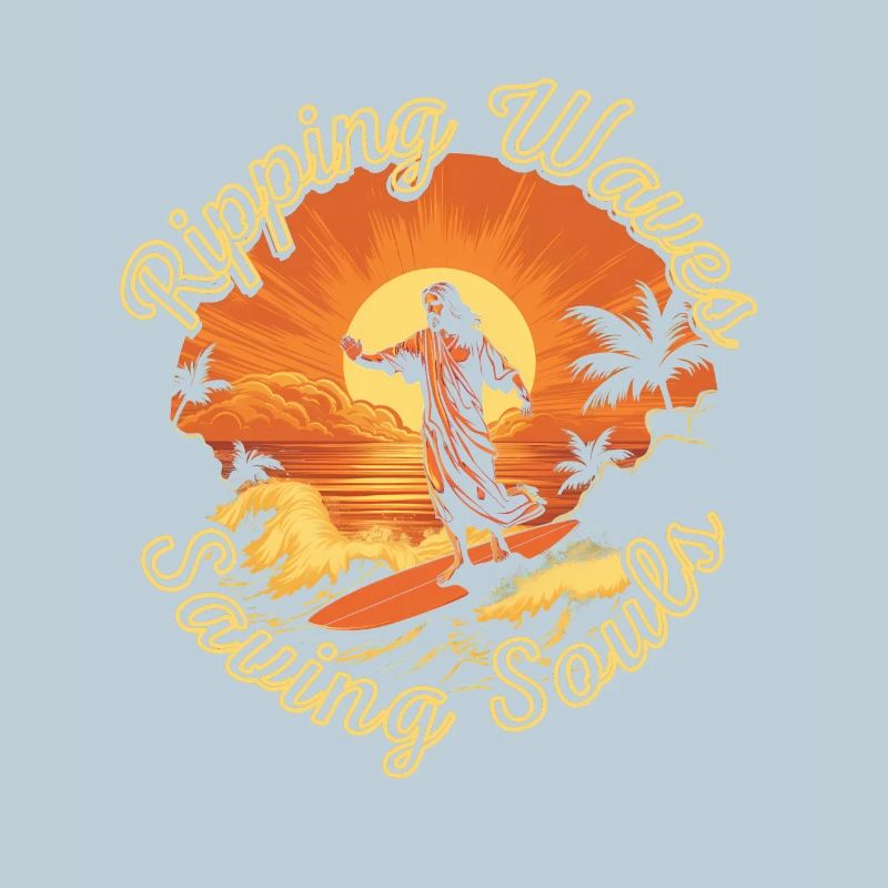 Surfing Jesus - Ripping Waves Saving Souls