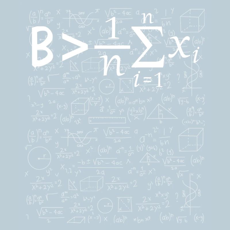 Math inspiration Be Greater Than Average