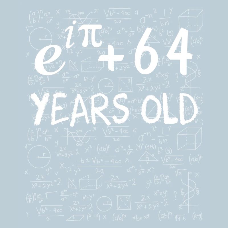 63e anniversaire 63 ans Euler Identité cadeau math