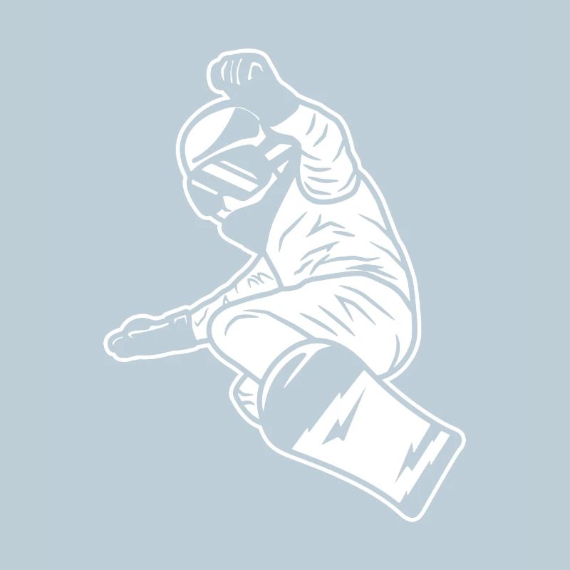 Garçon de snowboard