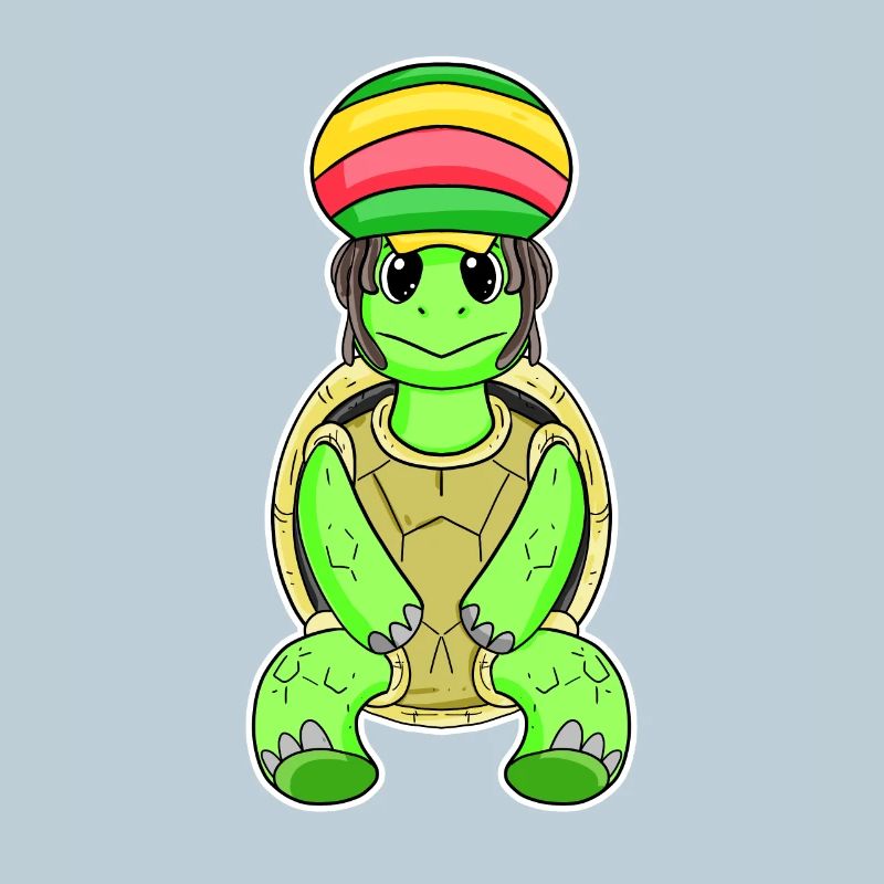 Rasta Turtle