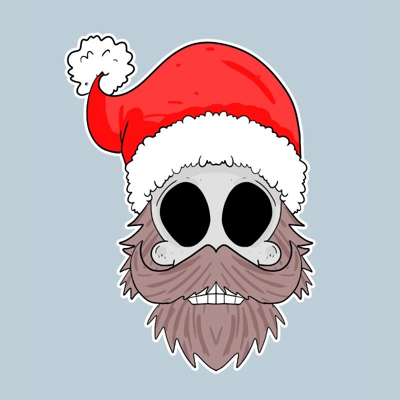 Santa Claus Skull