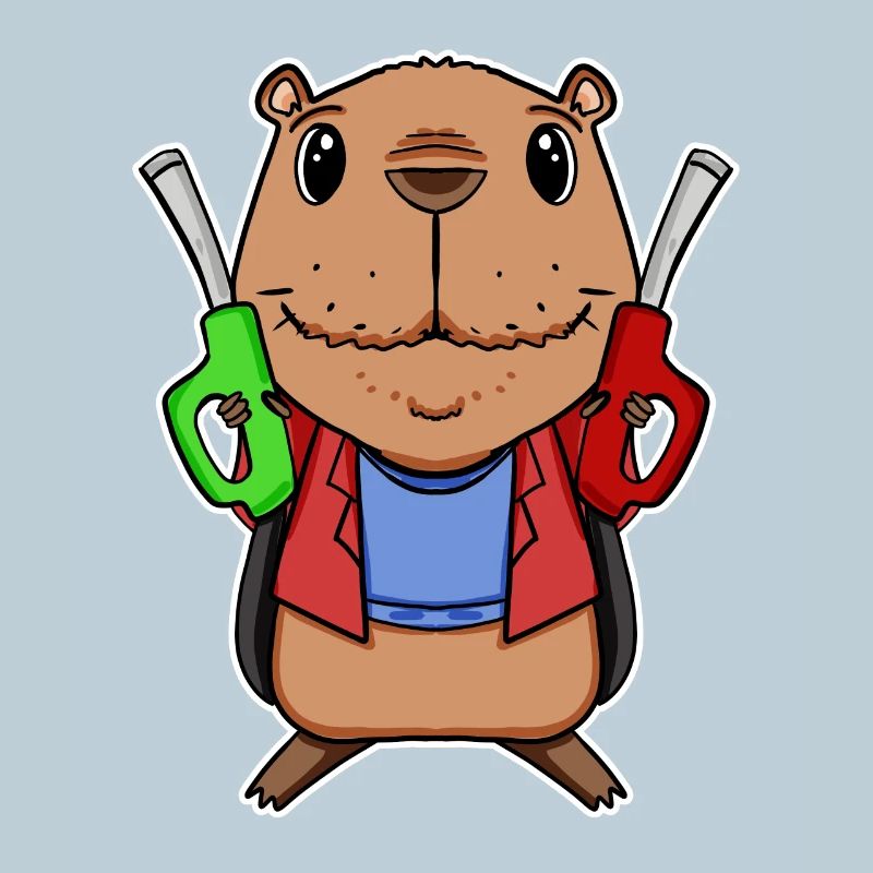 Capybara Capybara Pompiste