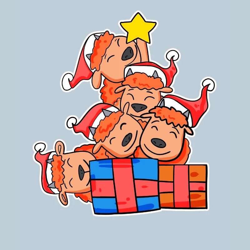 Arbre de Noël Bison Noël