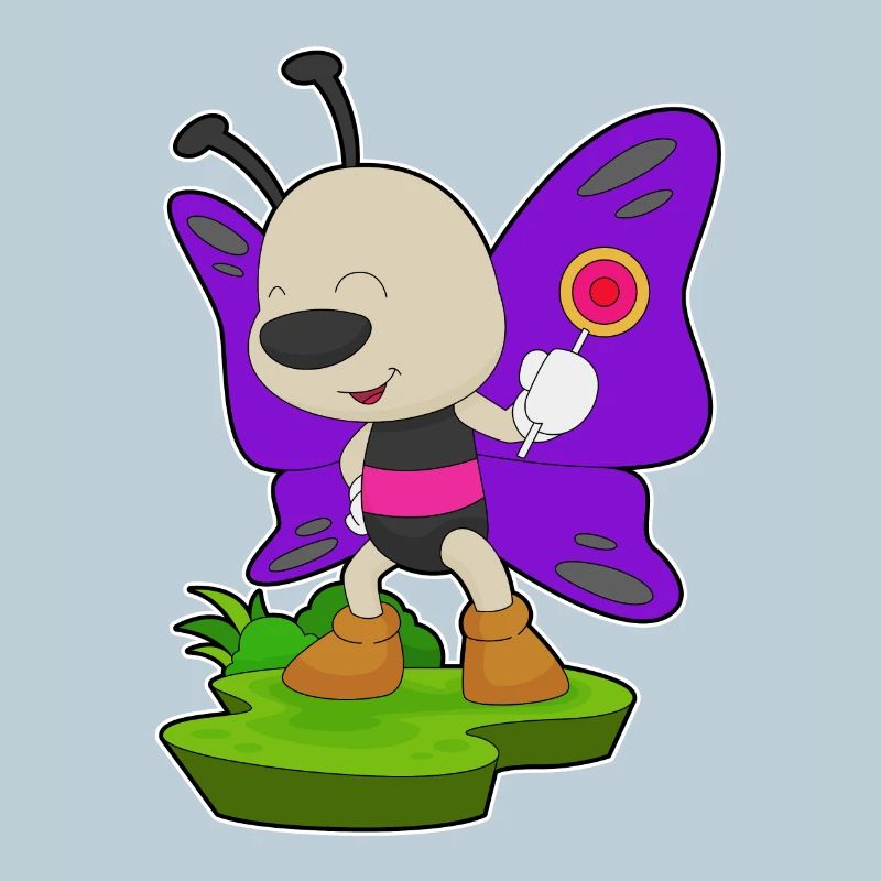 Sucette papillon