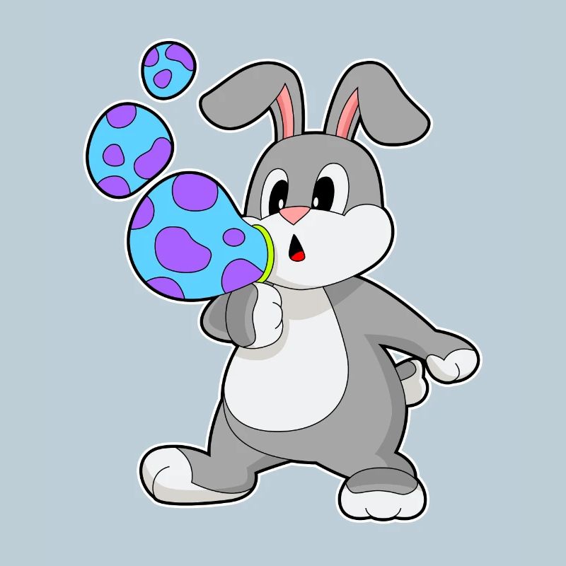 Bunny Soap Bubbles