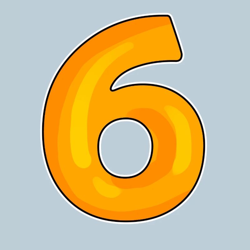 Six Numéro 6 Numéro