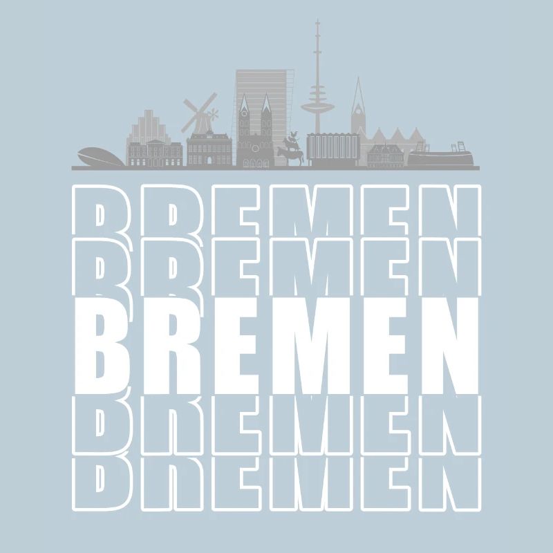 Bremen Hanseatic City Silhouette Skyline