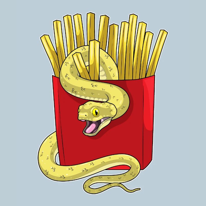 Frites serpent