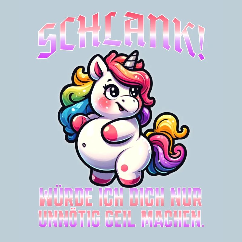 Schlank & Selbstbewusst: Ironisches Statement