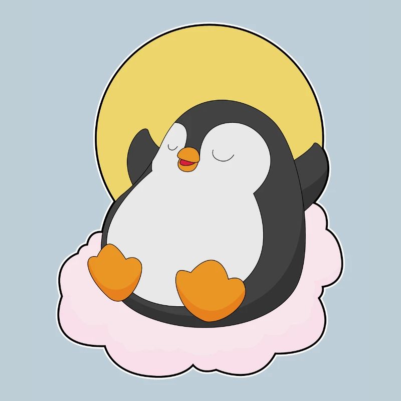 Nuages de pingouins